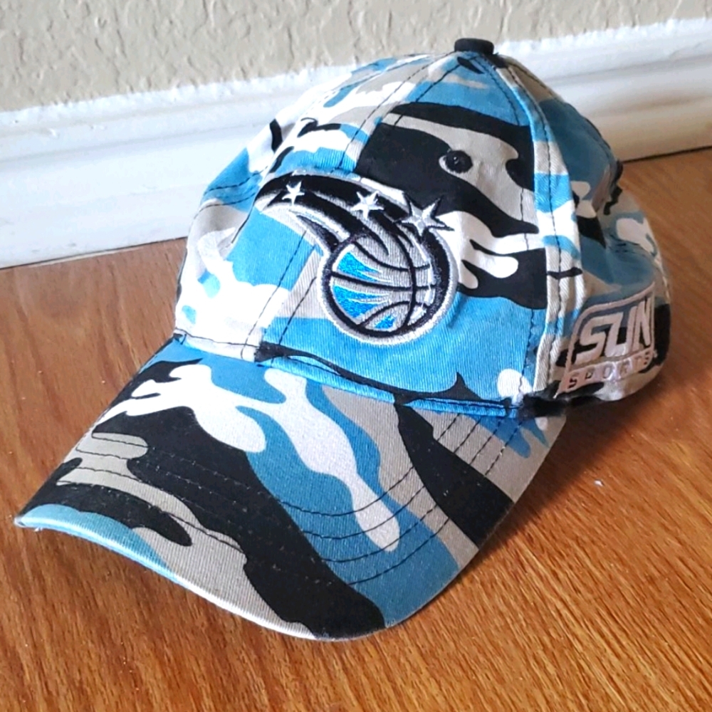 Orlando Magic blue camo hat